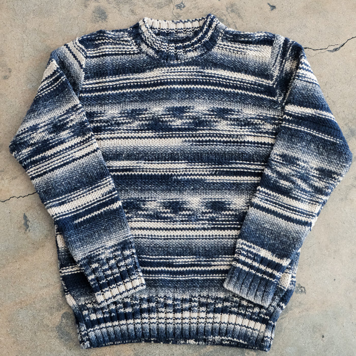 HOSONO KNIT RAISED STRIPE