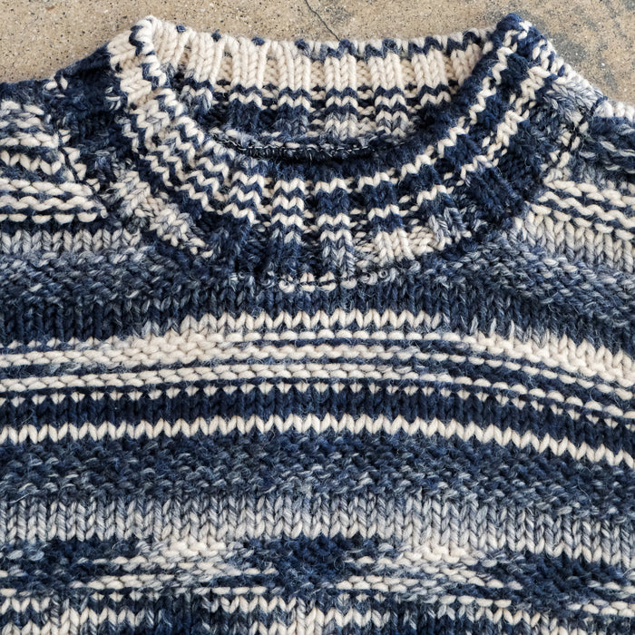 HOSONO KNIT RAISED STRIPE