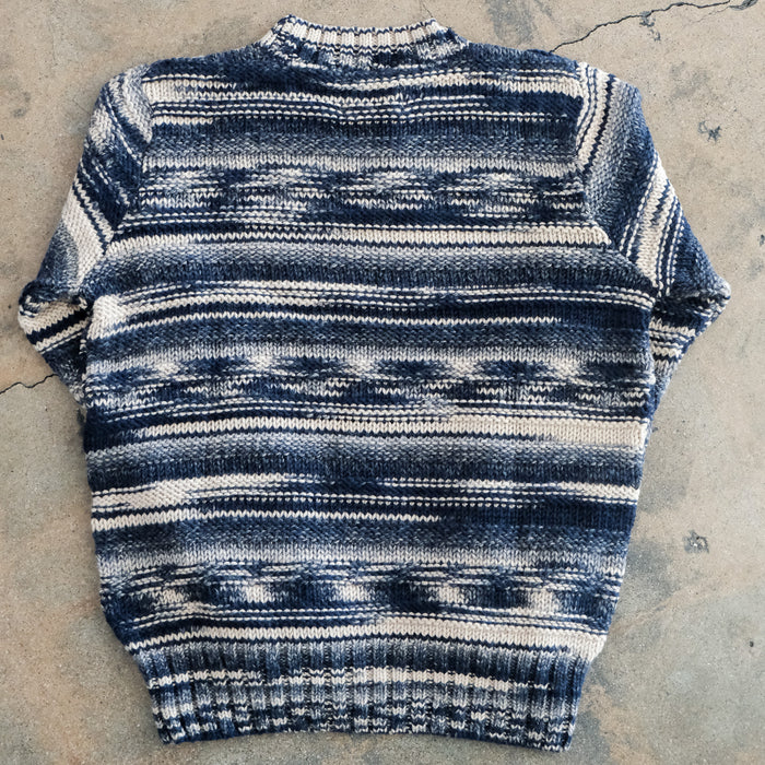 HOSONO KNIT RAISED STRIPE