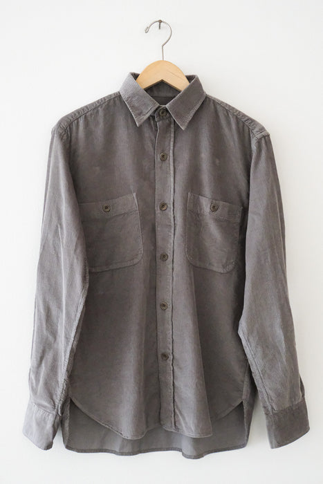 PERCEY LONG SLEEVE CORD SHIRT