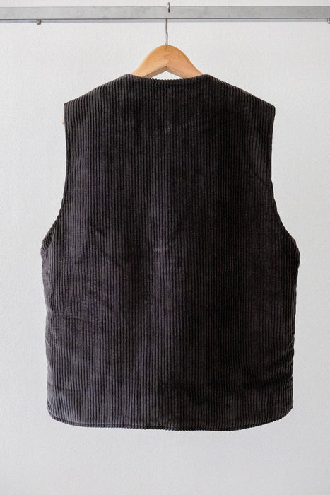 CORDUROY FLEECE VEST