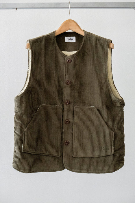 CORDUROY FLEECE VEST