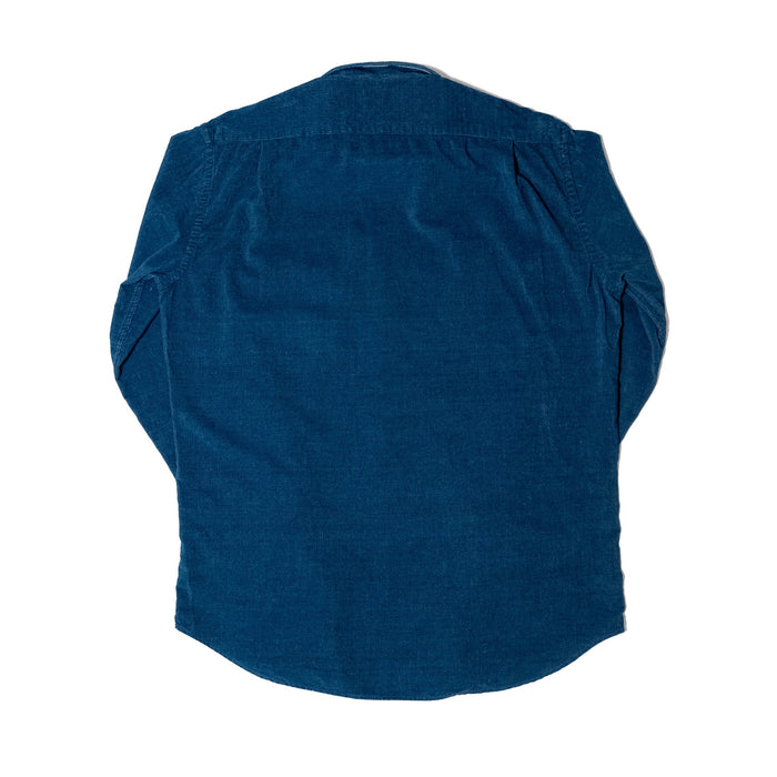 PAUL NEEDLE CORD INDIGO SHIRT