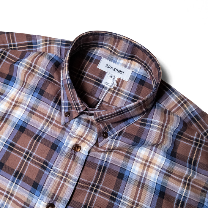 BUTTON DOWN LIGHTWEIGHT FLANNEL