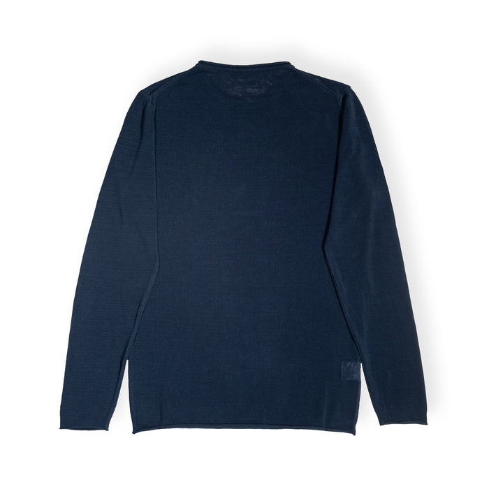 ROLLED CREWNECK