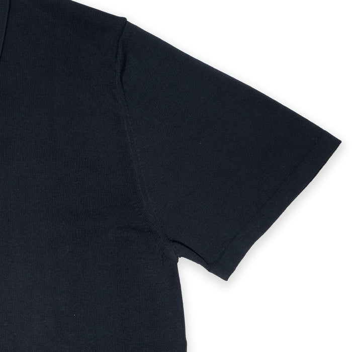 COTTON CREPE POLO