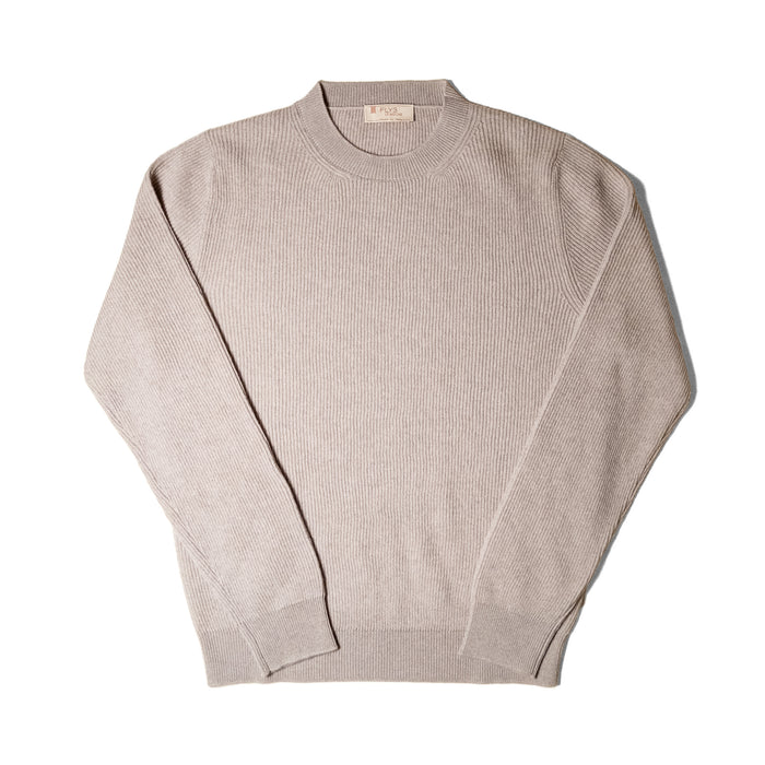 GIROCOLLO RIBBED SWEATER