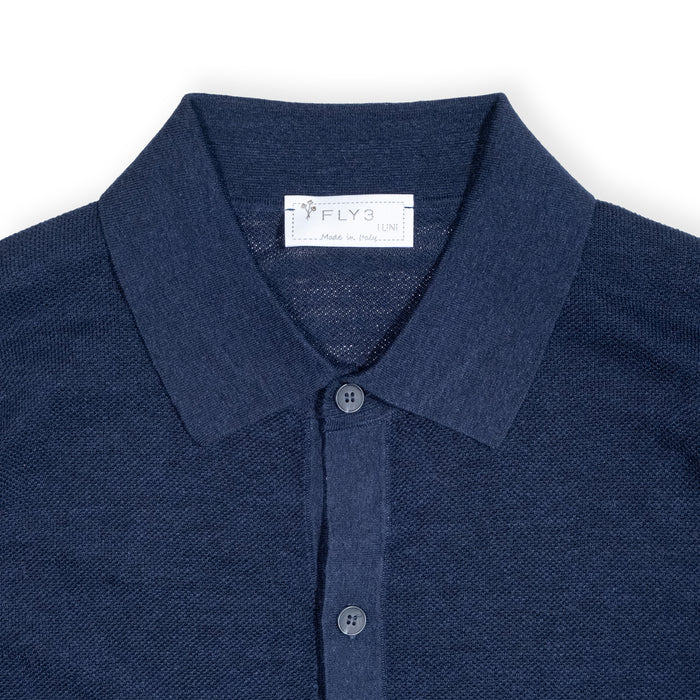 CAMICIA KNIT BUTTON UP