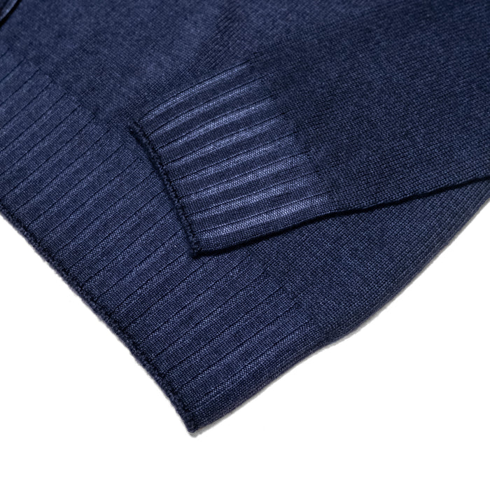 KNIT GARMENT DYED SWEATER