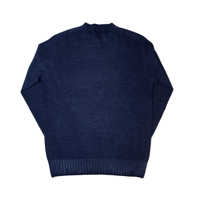 KNIT GARMENT DYED SWEATER