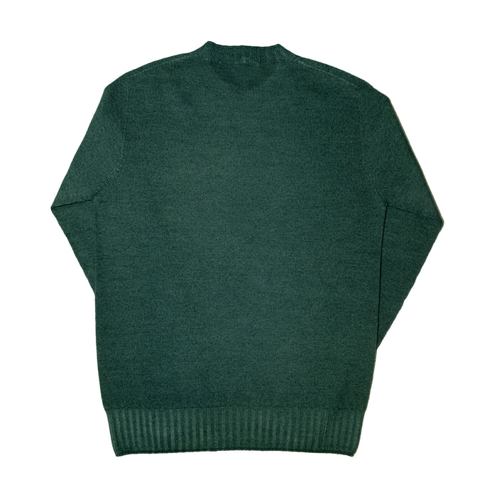 KNIT GARMENT DYED SWEATER