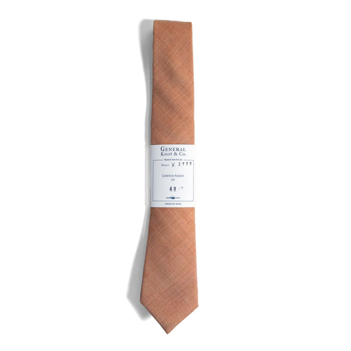 CANTALOPE MELANGE NECKTIE