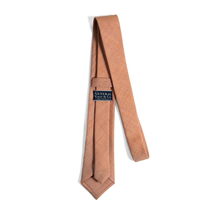 CANTALOPE MELANGE NECKTIE