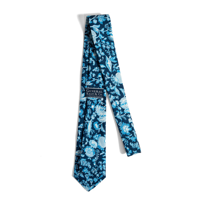 VINTAGE FLORAL NECKTIE