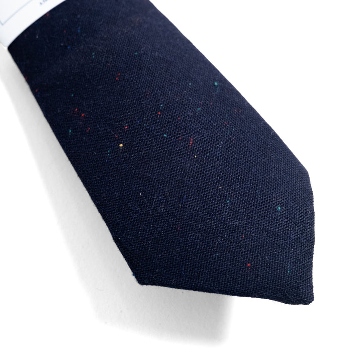 INDIGO SPECKLE NECKTIE
