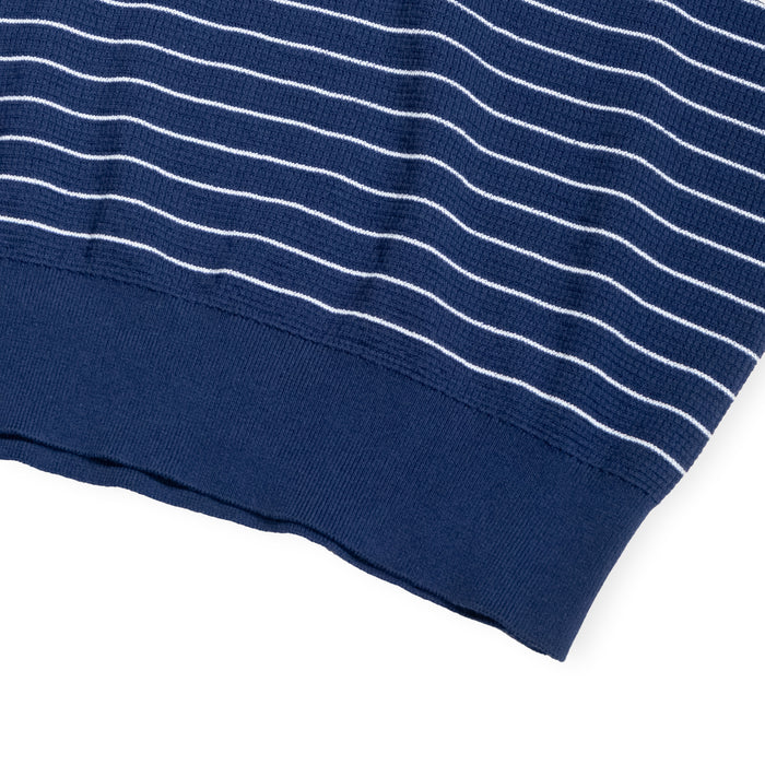 WAFFLE STRIPE POLO
