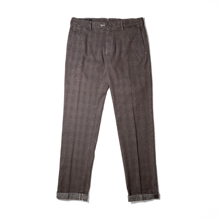 NEW YORK TONAL PLAID PANTS