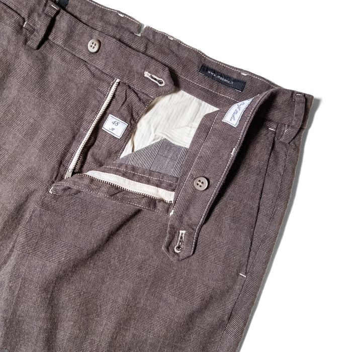 NEW YORK TONAL PLAID PANTS