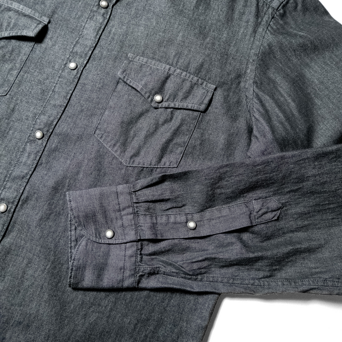 CHARCOAL WESTERN SHIRT