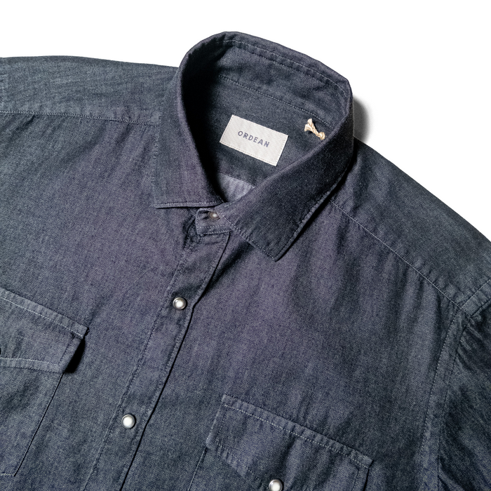 CHARCOAL WESTERN SHIRT