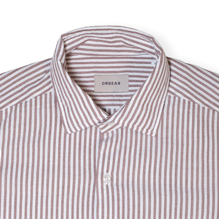 SEERSUCKER STRIPE SHIRT