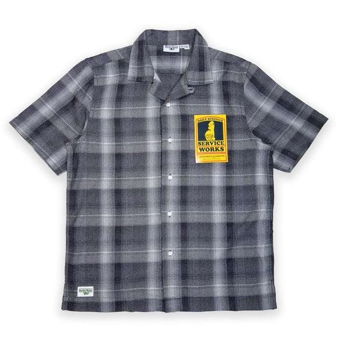 PLAID RESORT SHIRT