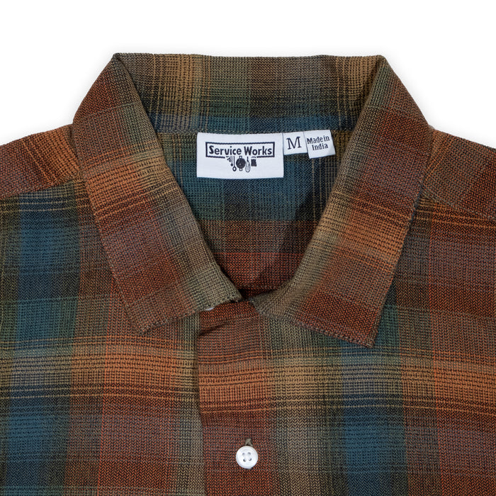 PLAID RESORT SHIRT