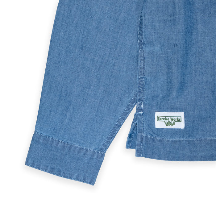CHAMBRAY RESORT SHIRT